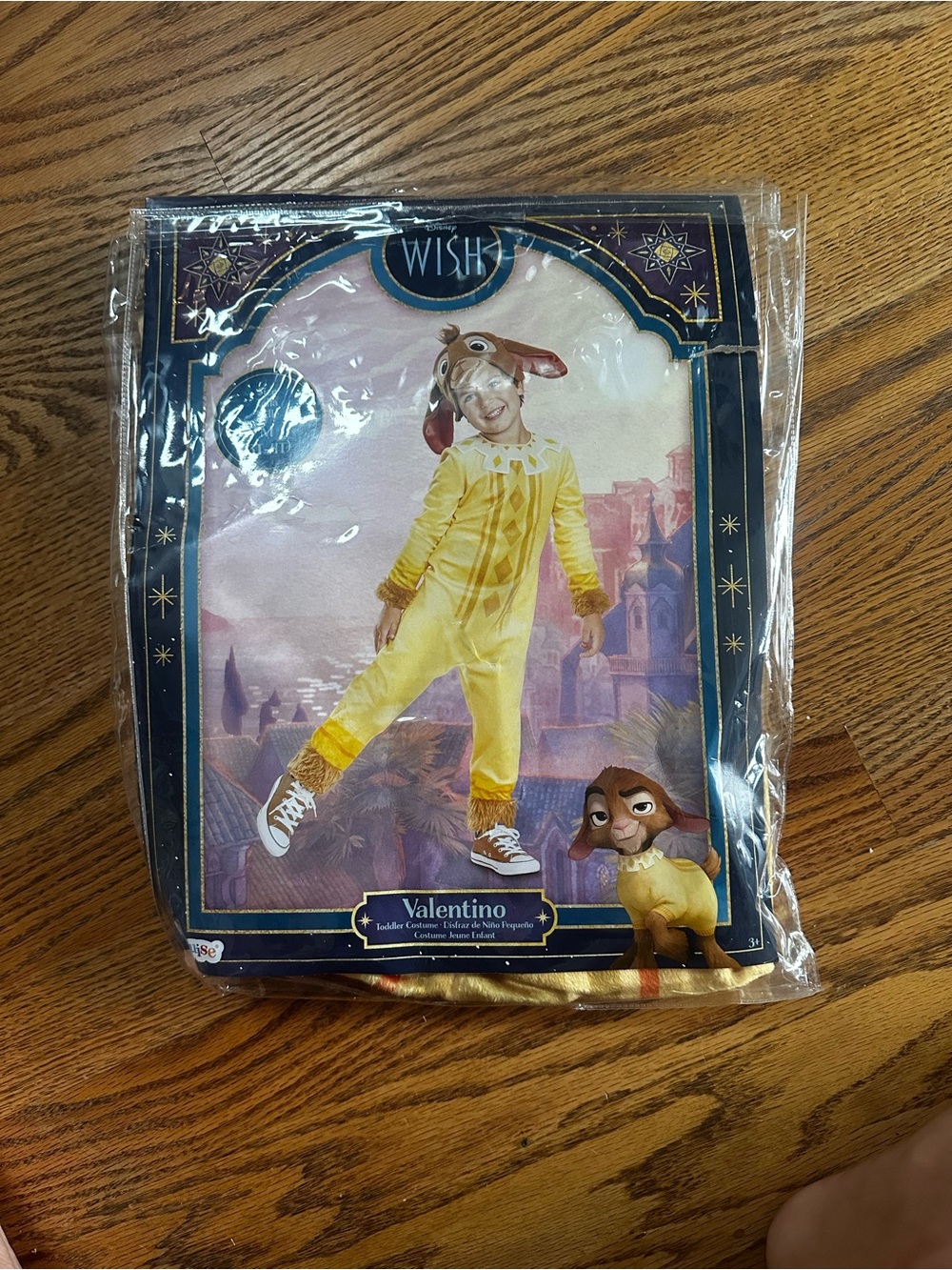 Disney Wish Valentino Toddler Costume Plush GOAT Halloween 3-4T NIP